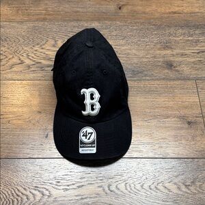 Black Cap with White Logo